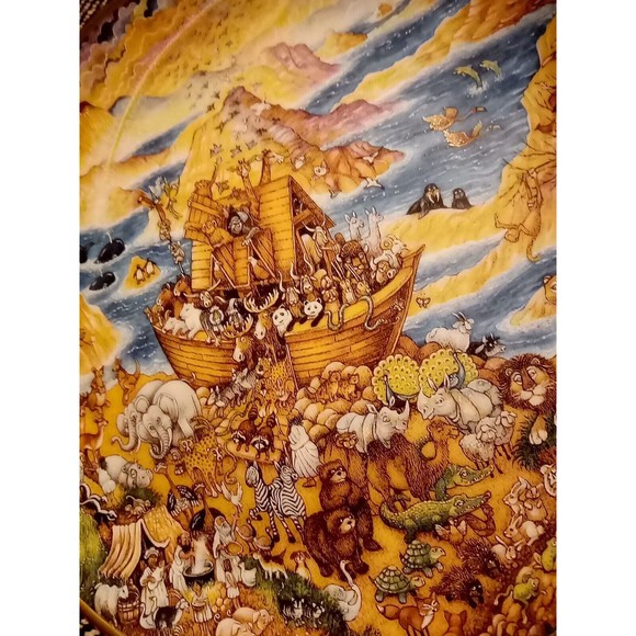 1991 Franklin Mint Heirloom Two by Two Collector Plate Bill Bell 8" m172 - Picture 4 of 6